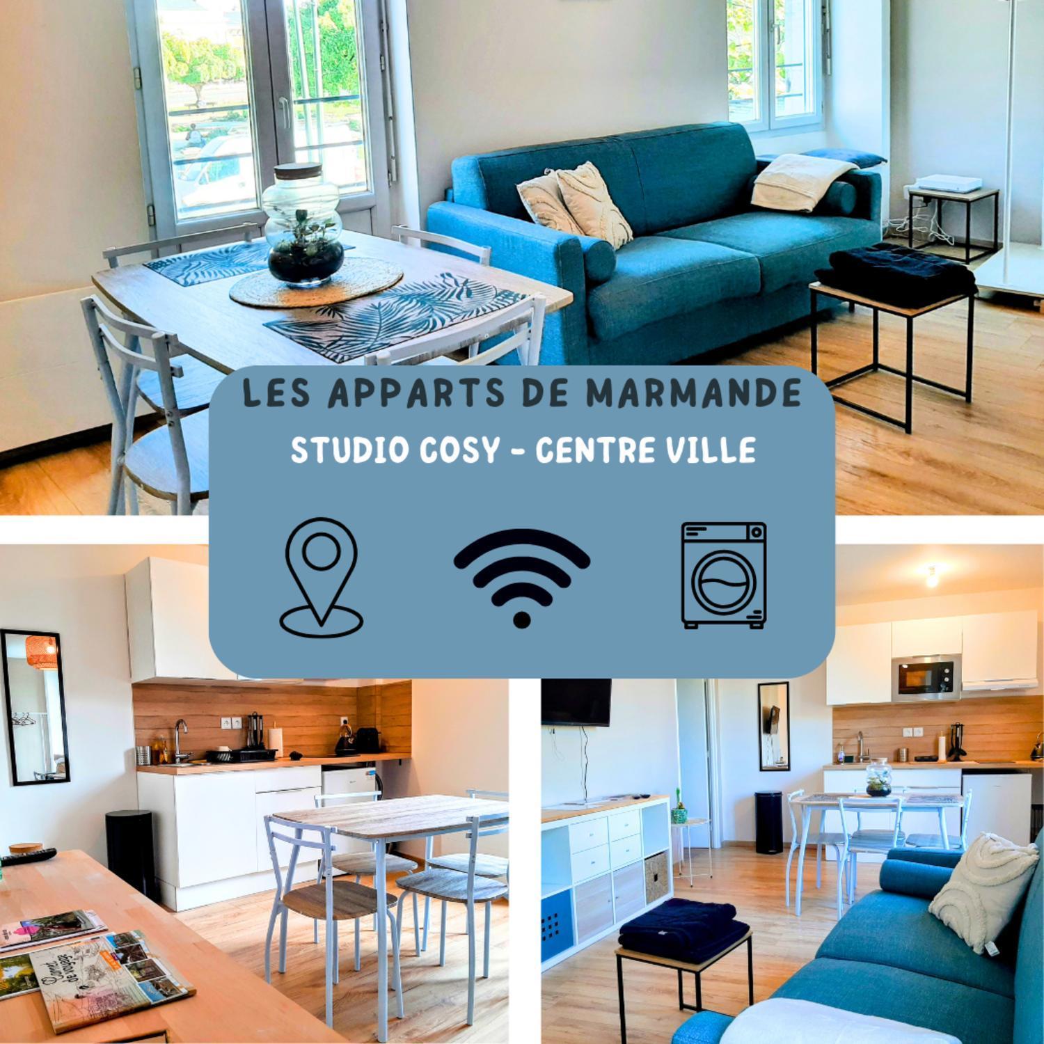 Les Apparts De Marmande - Appart Cosy, Centre De מרמנדה מראה חיצוני תמונה